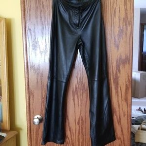 Leather pants